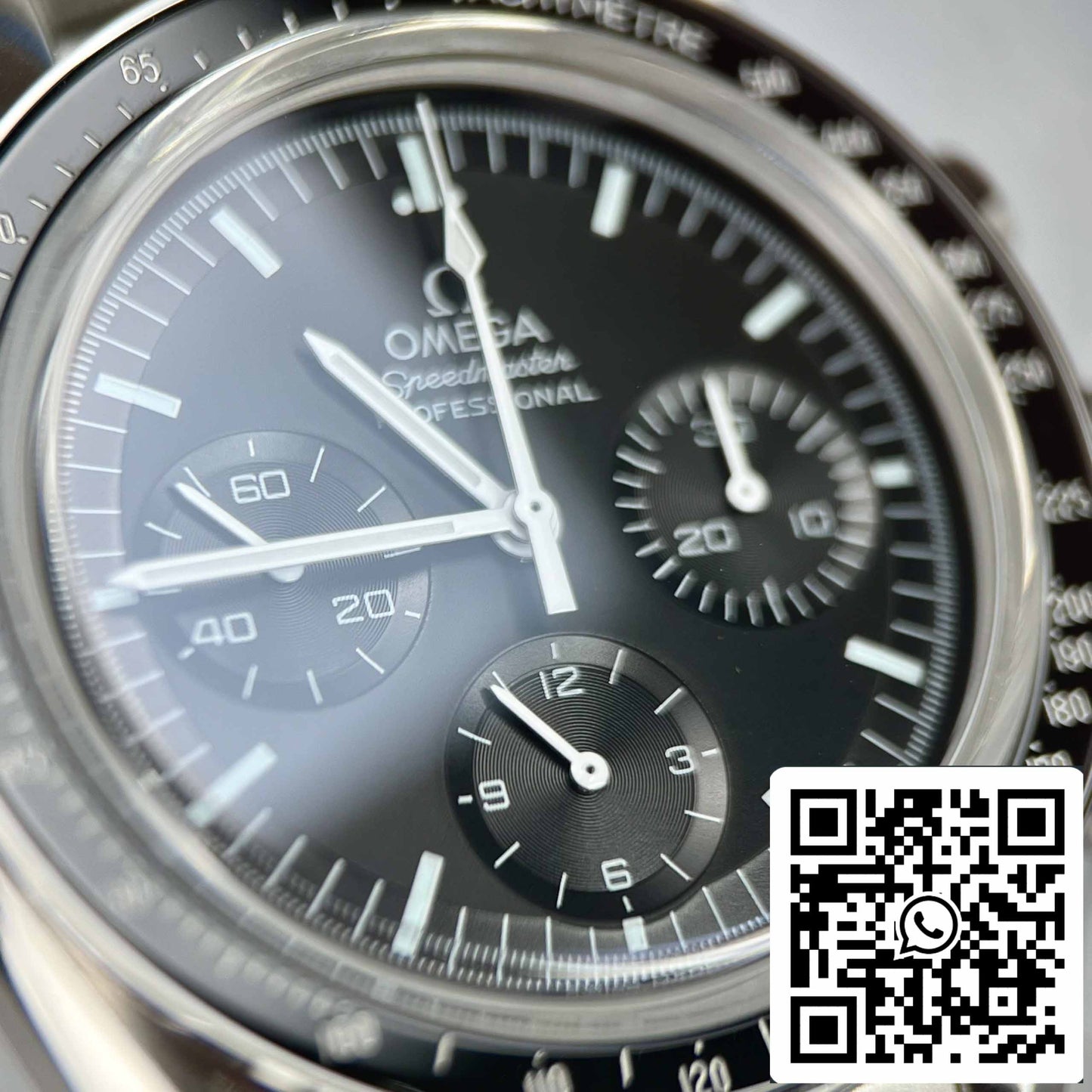 Omega Speedmaster 311.30.42.30.01.005 1:1 Best Edition OM Factory quadrante nero