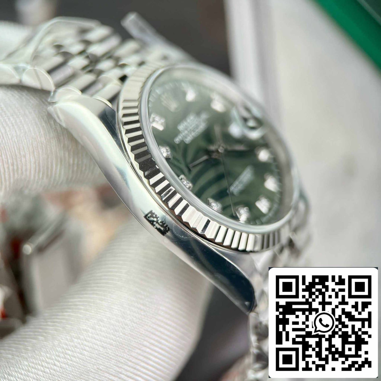 Rolex Datejust M126234-0055 36MM 1:1 Best Edition Quadrante verde fabbrica pulita