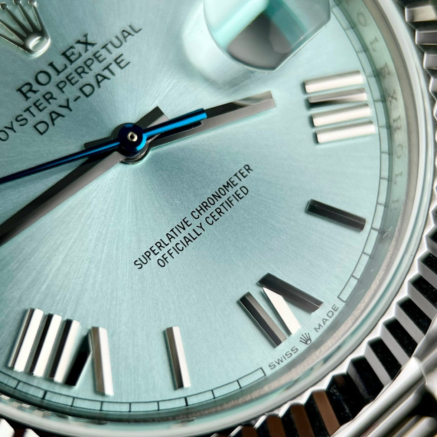 Rolex Day Date M228236-0012 Platino Esfera romana Mejor edición 1:1 GM Factory V2