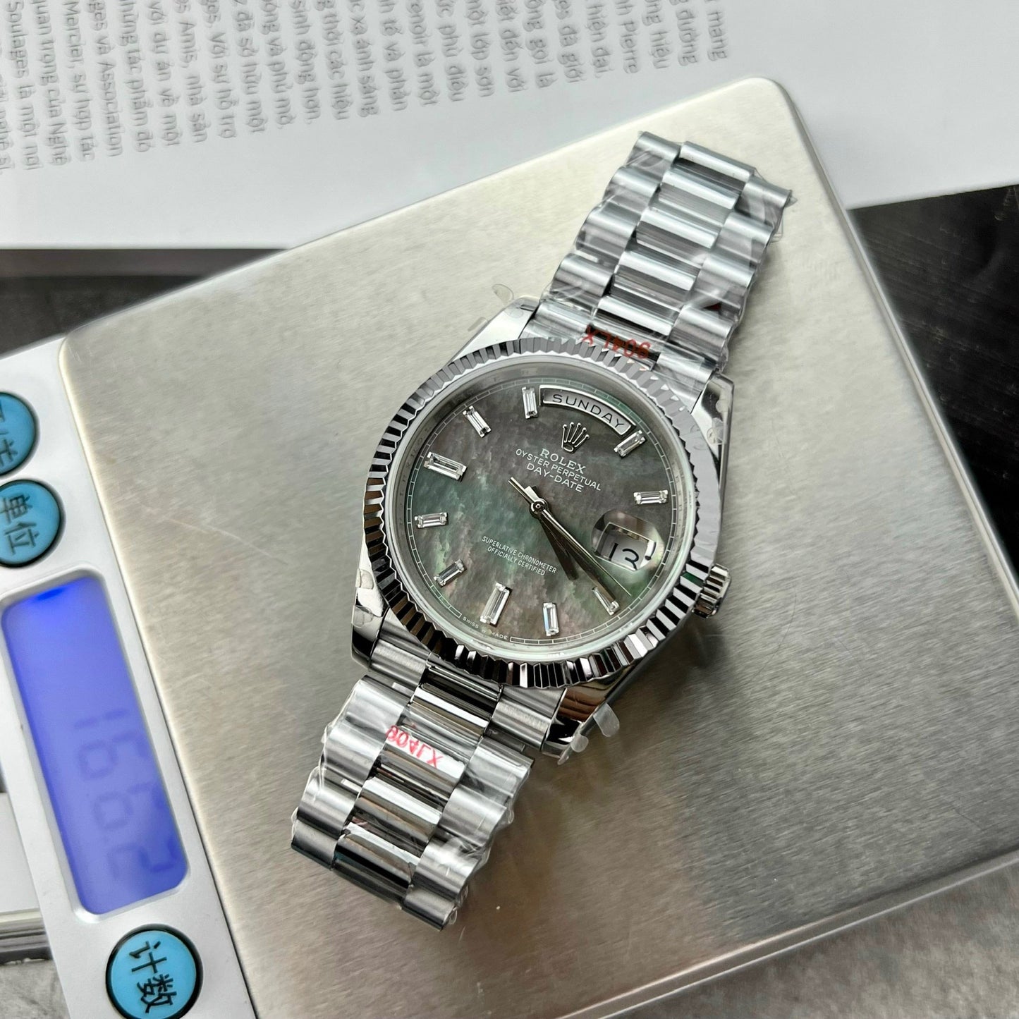 Rolex Day Date 40 228239 - Esfera de nácar Mejor edición 1:1 GM Factory V2