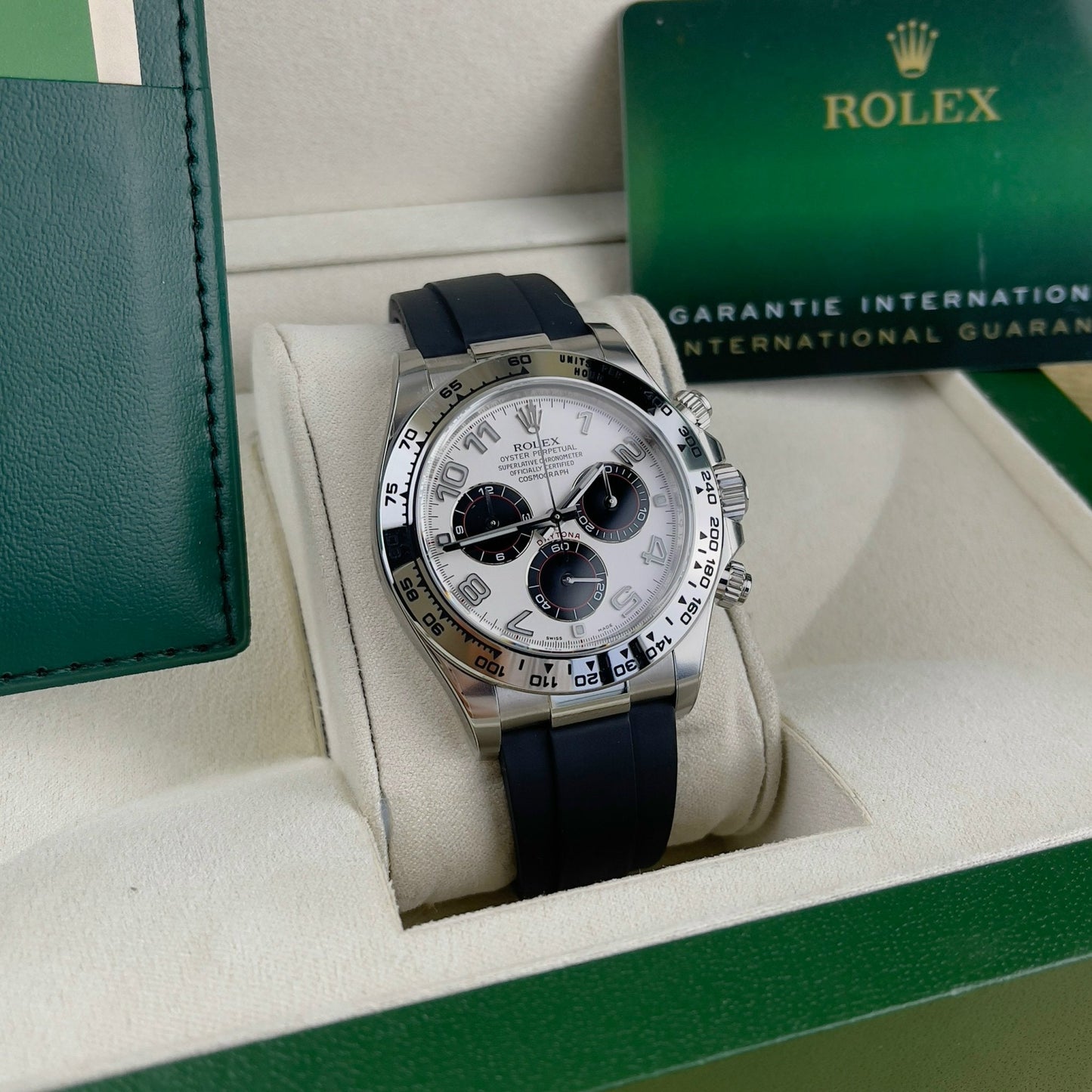 Rolex Cosmograph Daytona 116519 1:1 Best Edition Clean Factory Silvery White Dial