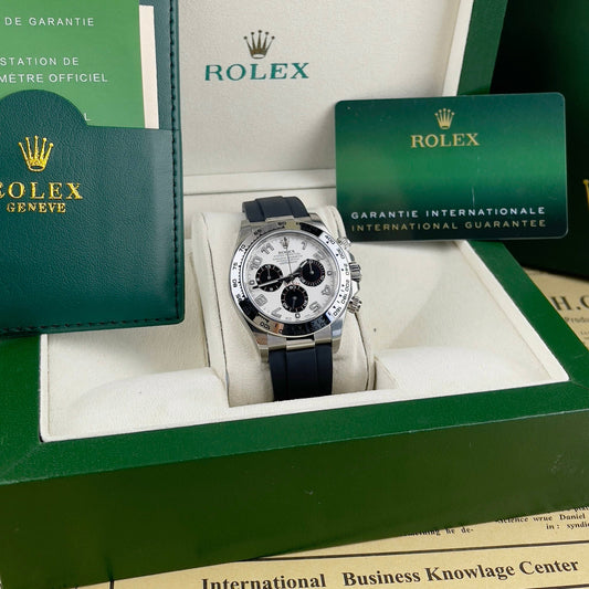 Rolex Cosmograph Daytona 116519 1:1 Best Edition Clean Factory Silvery White Dial