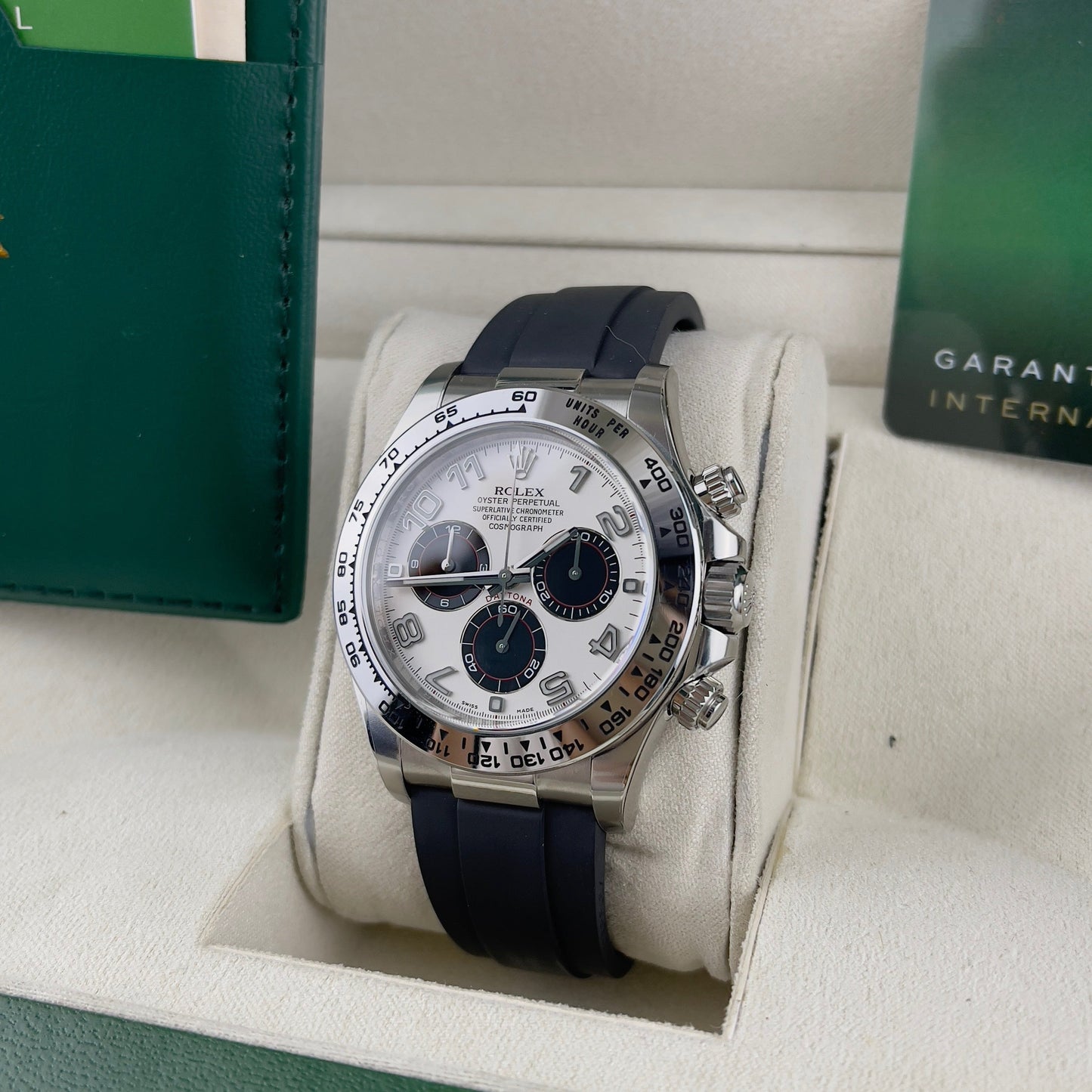 Rolex Cosmograph Daytona 116519 1:1 Best Edition Clean Factory Silvery White Dial