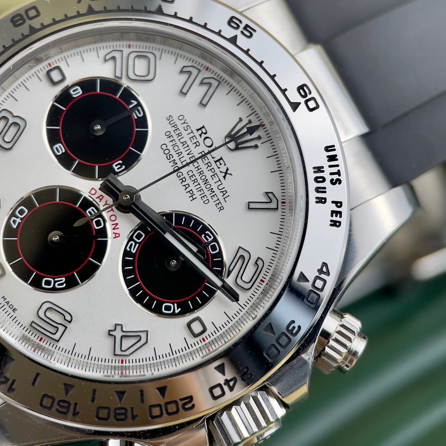 Rolex Cosmograph Daytona 116519 1:1 Best Edition Clean Factory quadrante bianco argentato