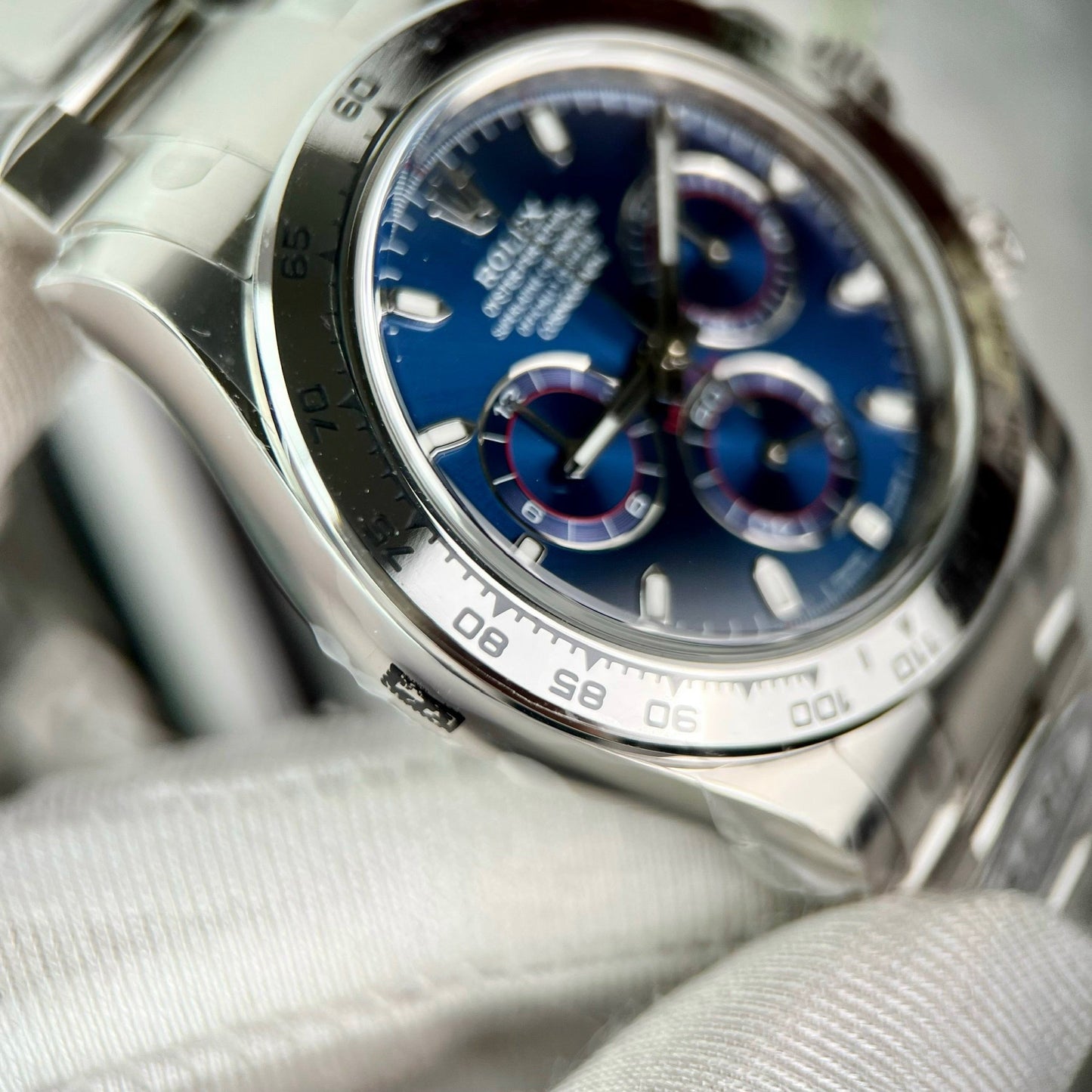 Rolex Cosmograph Daytona M116509-0071 1:1 Best Edition Quadrante blu fabbrica pulita