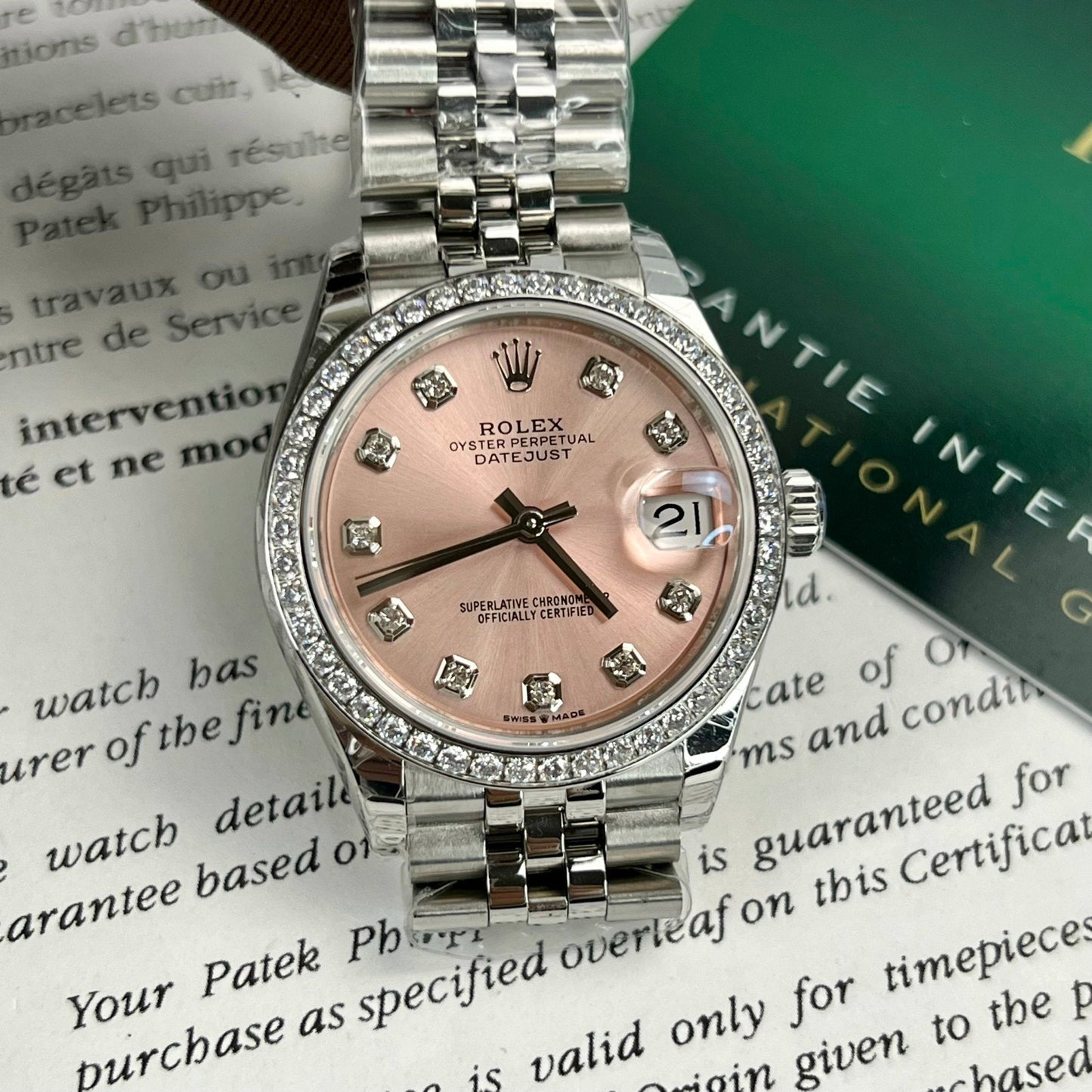 Rolex Lady-Datejust M279384RBR-0003 Oystersteel 1:1 Mejor Edición EW Factory