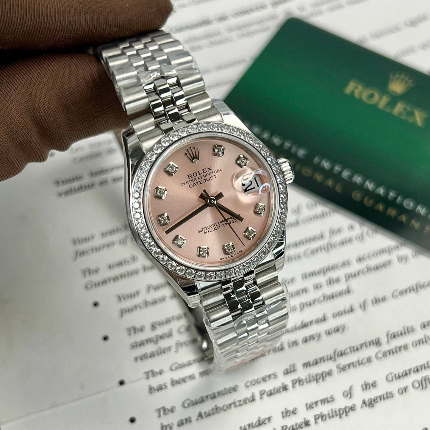 Rolex Lady-Datejust M279384RBR-0003 Oystersteel 1:1 Miglior Edizione EW Factory