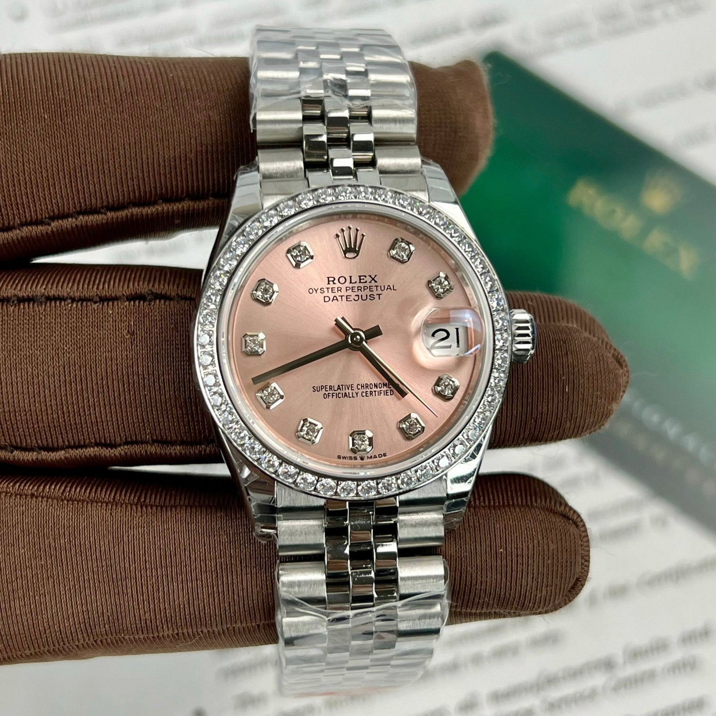 Rolex Lady-Datejust M279384RBR-0003 Oystersteel 1:1 Miglior Edizione EW Factory