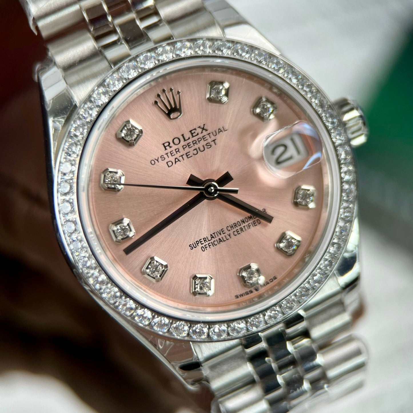 Rolex Lady-Datejust M279384RBR-0003 Oystersteel 1:1 Mejor Edición EW Factory