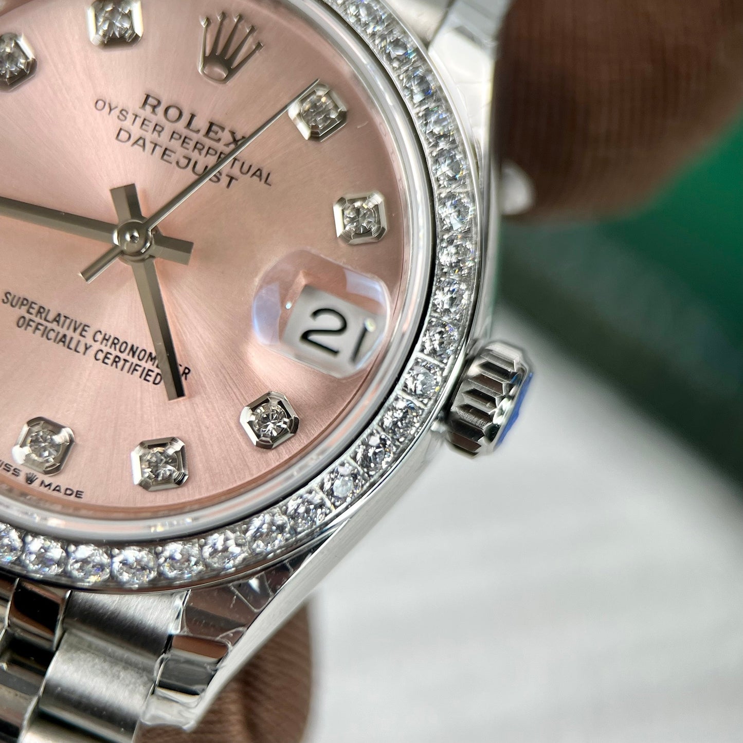 Rolex Lady-Datejust M279384RBR-0003 Oystersteel 1:1 Mejor Edición EW Factory