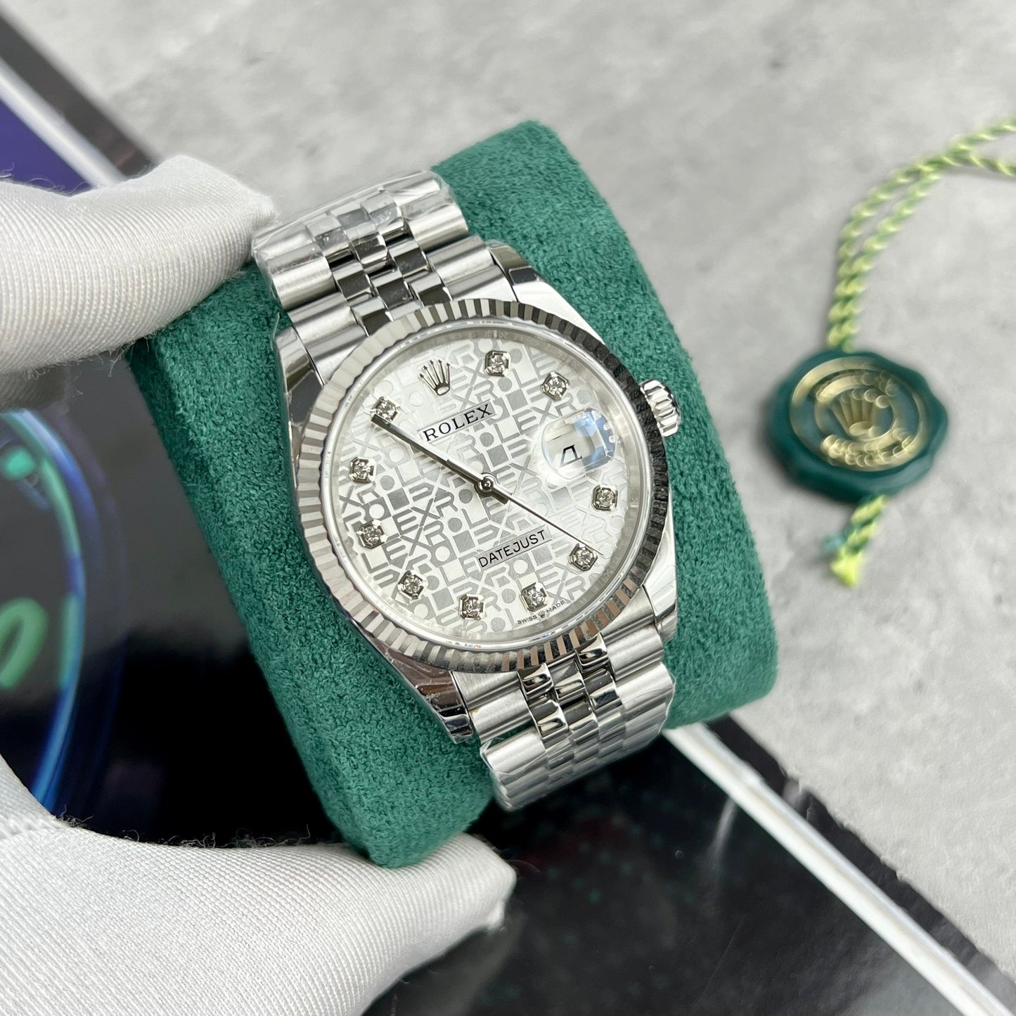 Rolex Datejust 36 116234 EW Factory Jubilee Strap 1:1 Best Edition Computer Dial