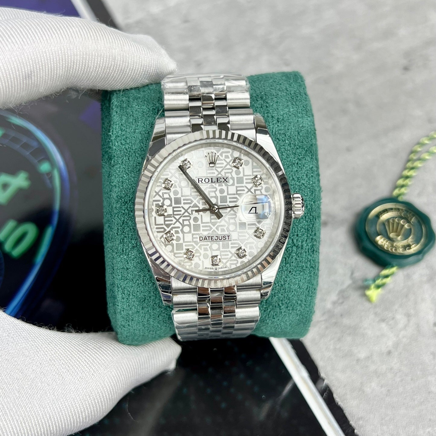 Rolex Datejust 36 116234 EW Factory Jubilee Strap 1:1 Best Edition Quadrante computer