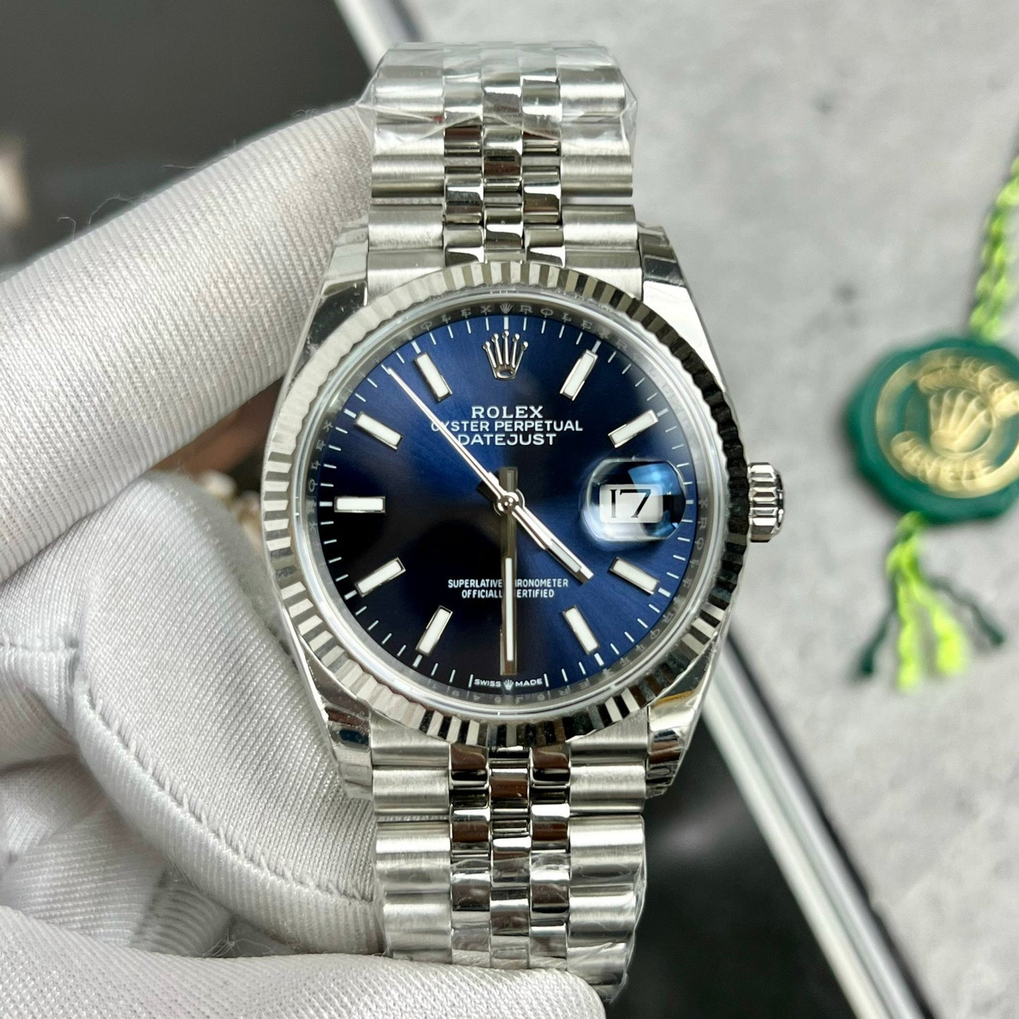 Rolex Datejust M126234-0017 Oystersteel 1:1 Best Edition EW Factory Blue Dial