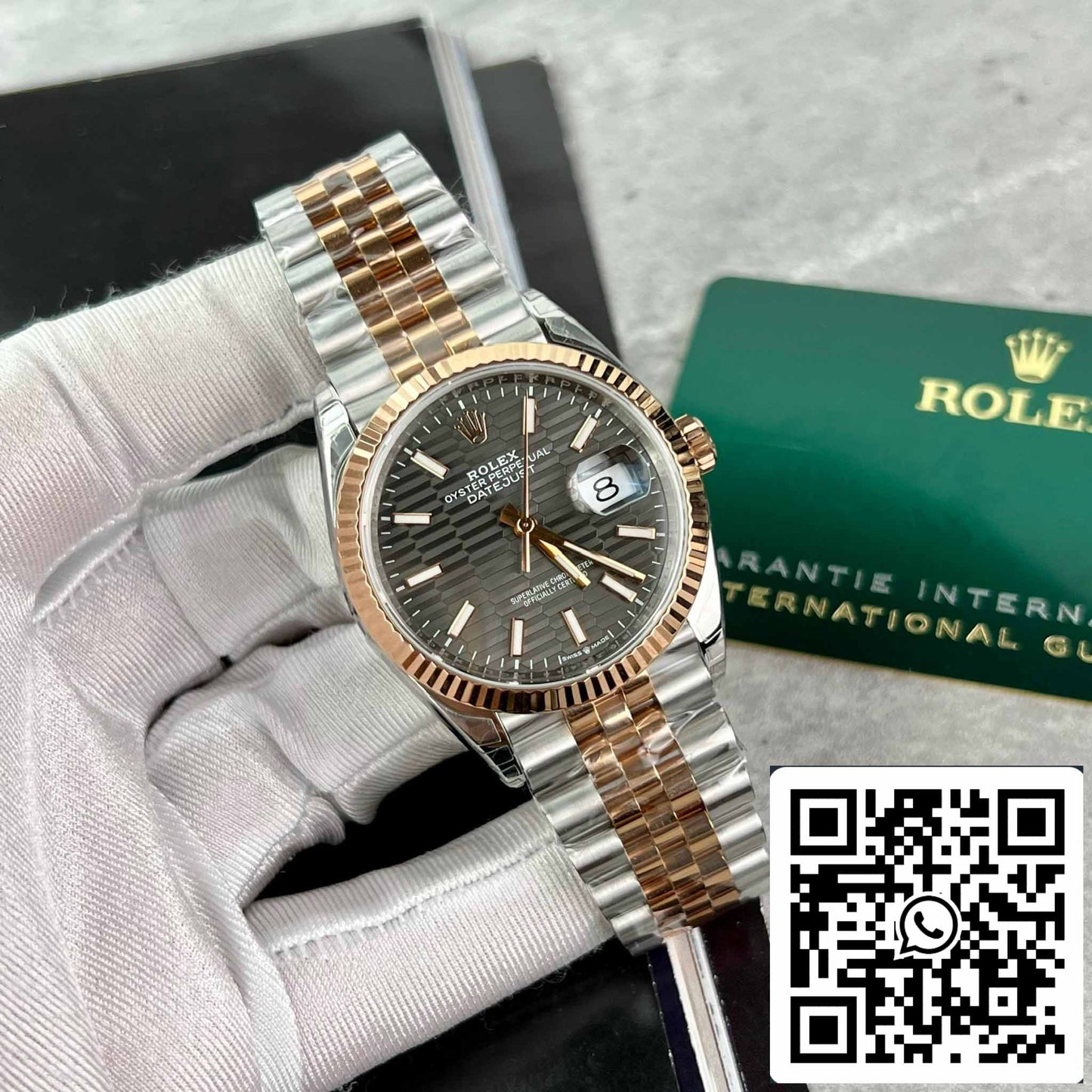 Replica Rolex Datejust 126231 Orologio 36mm Miglior edizione 1:1 VS Factory