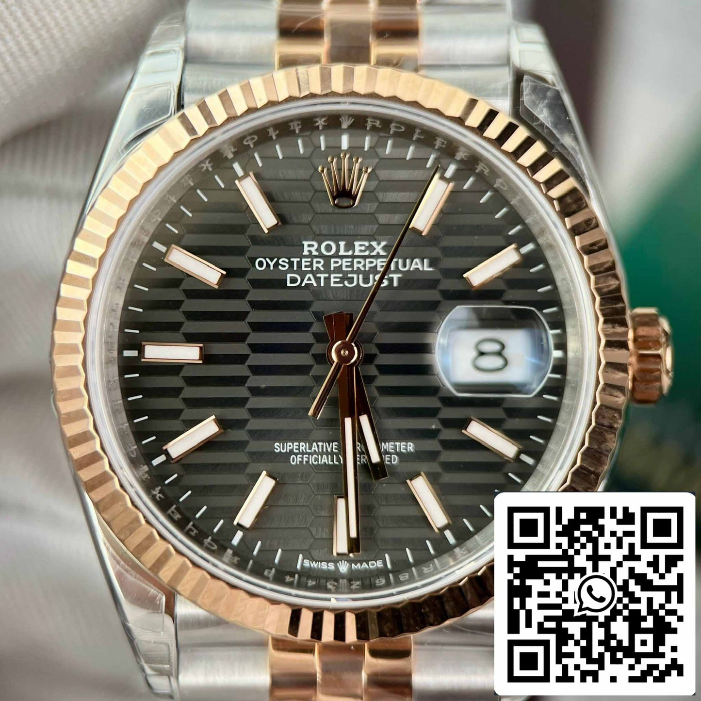 Réplica Rolex Datejust 126231 Reloj 36mm Mejor Edición 1:1 VS Factory