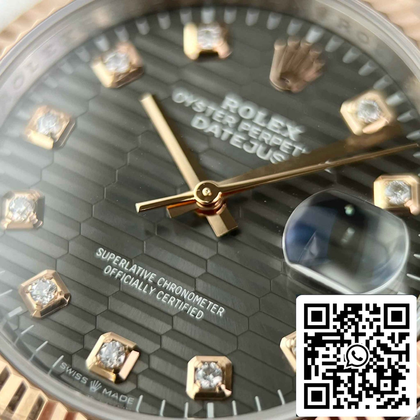 Réplica Rolex Datejust 126231-0041 Reloj 36mm Mejor Edición 1:1 VS Factory