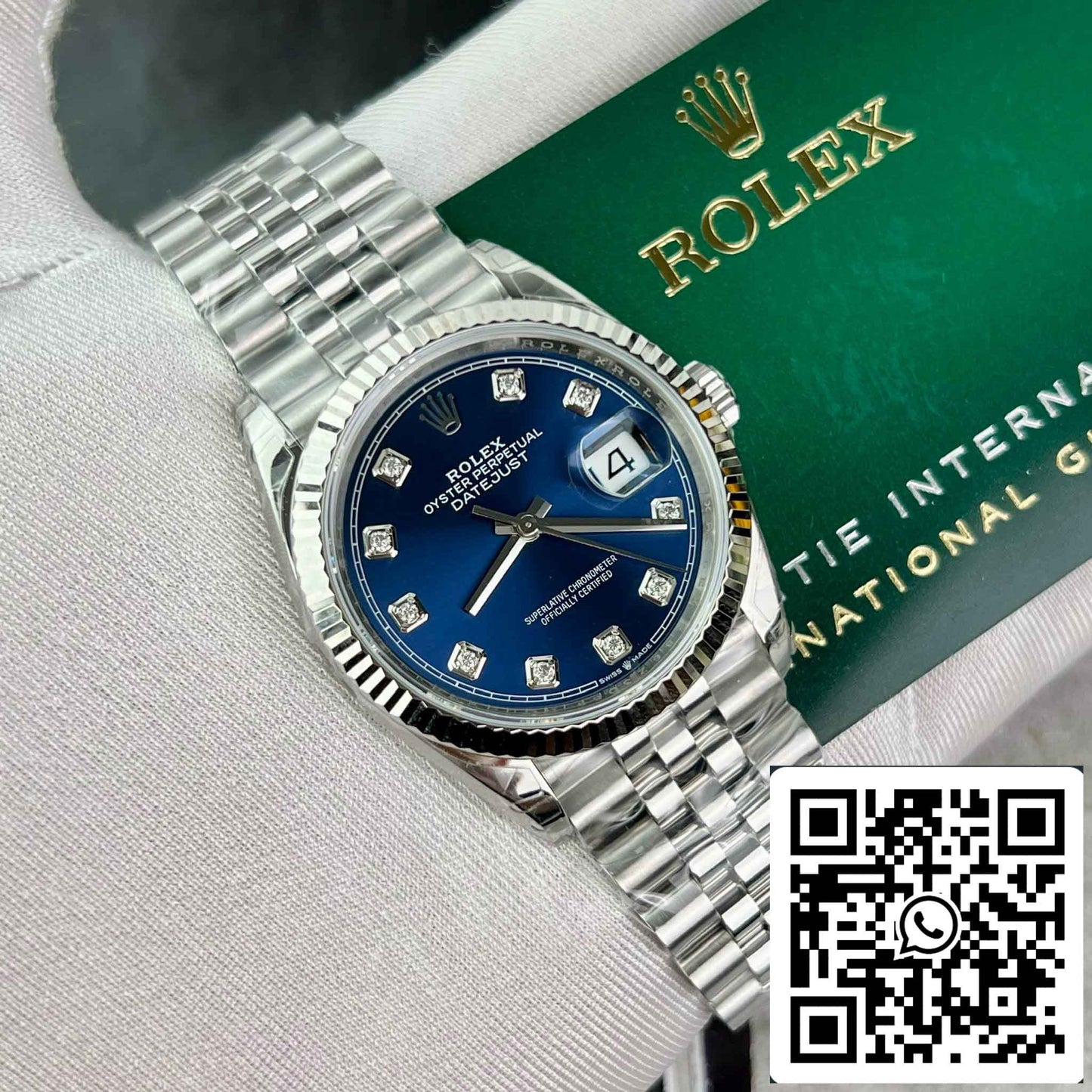 Réplica Rolex Datejust 36 M126234-0037 Oystersteel Mejor Edición 1:1 VS Factory