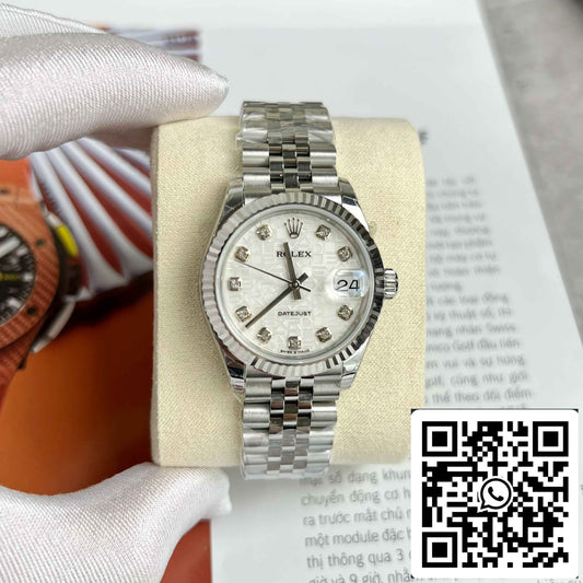 Réplica Rolex Datejust M278274-0006 Oystersteel Meteorite dial 31mm EW Factory