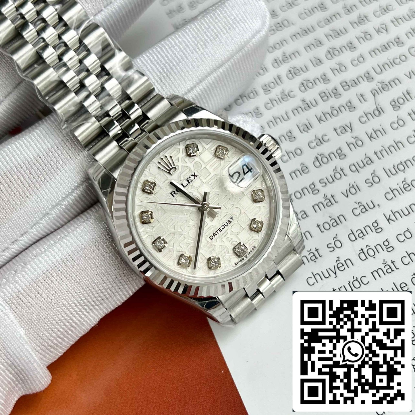 Replica Rolex Datejust M278274-0006 Oystersteel Meteorite dial 31mm EW Factory