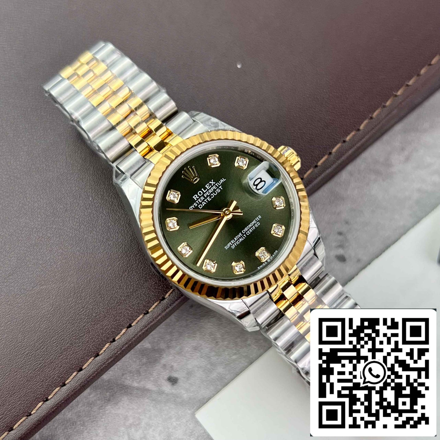 Réplica Rolex Datejust 31 M278273-0030 Oystersteel 31mm EW fábrica Mejor Edición