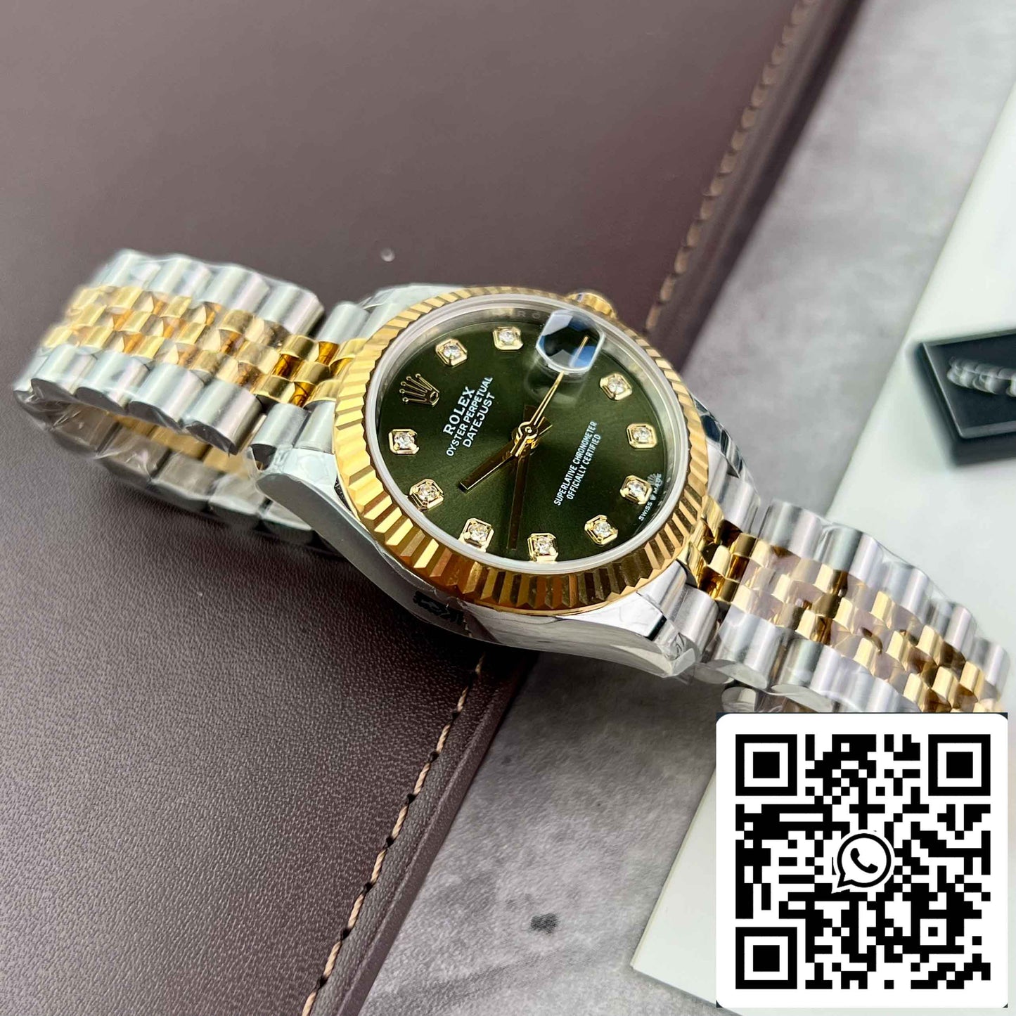 Réplica Rolex Datejust 31 M278273-0030 Oystersteel 31mm EW fábrica Mejor Edición