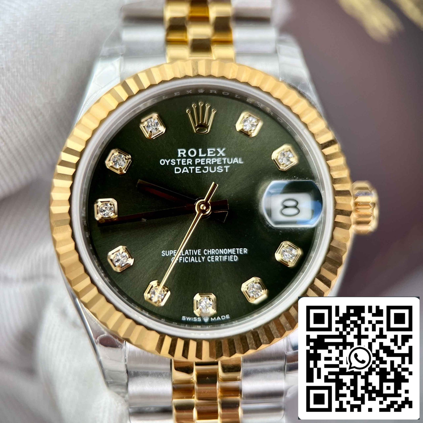 Réplica Rolex Datejust 31 M278273-0030 Oystersteel 31mm EW fábrica Mejor Edición