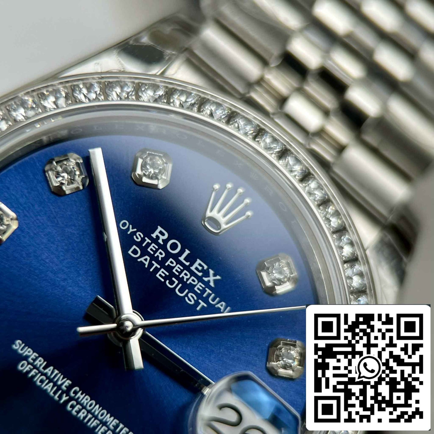 Replica Rolex Datejust M126284RBR-0029 Oystersteel 31mm EW Fabbrica