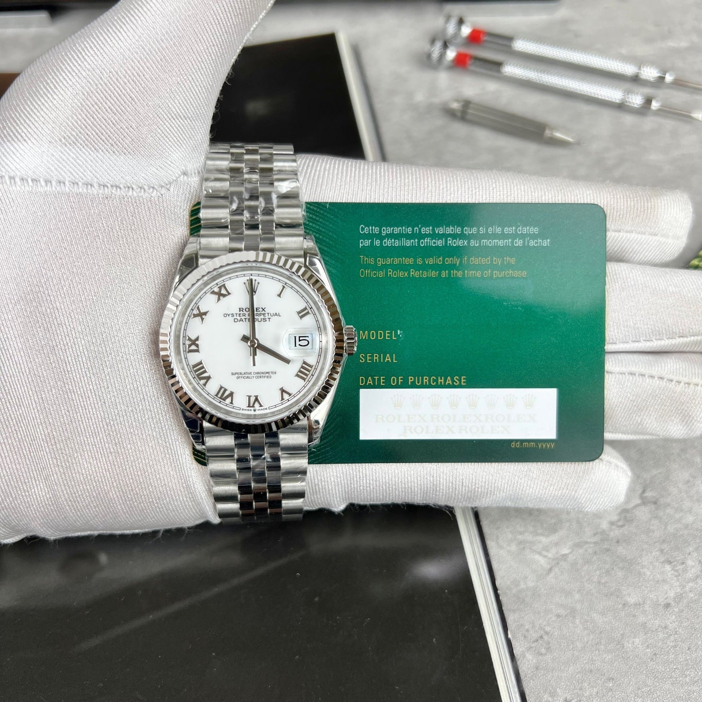 Replica Rolex Datejust M126234-0025 36MM 1:1 Migliore edizione VS Fabbrica in acciaio inossidabile