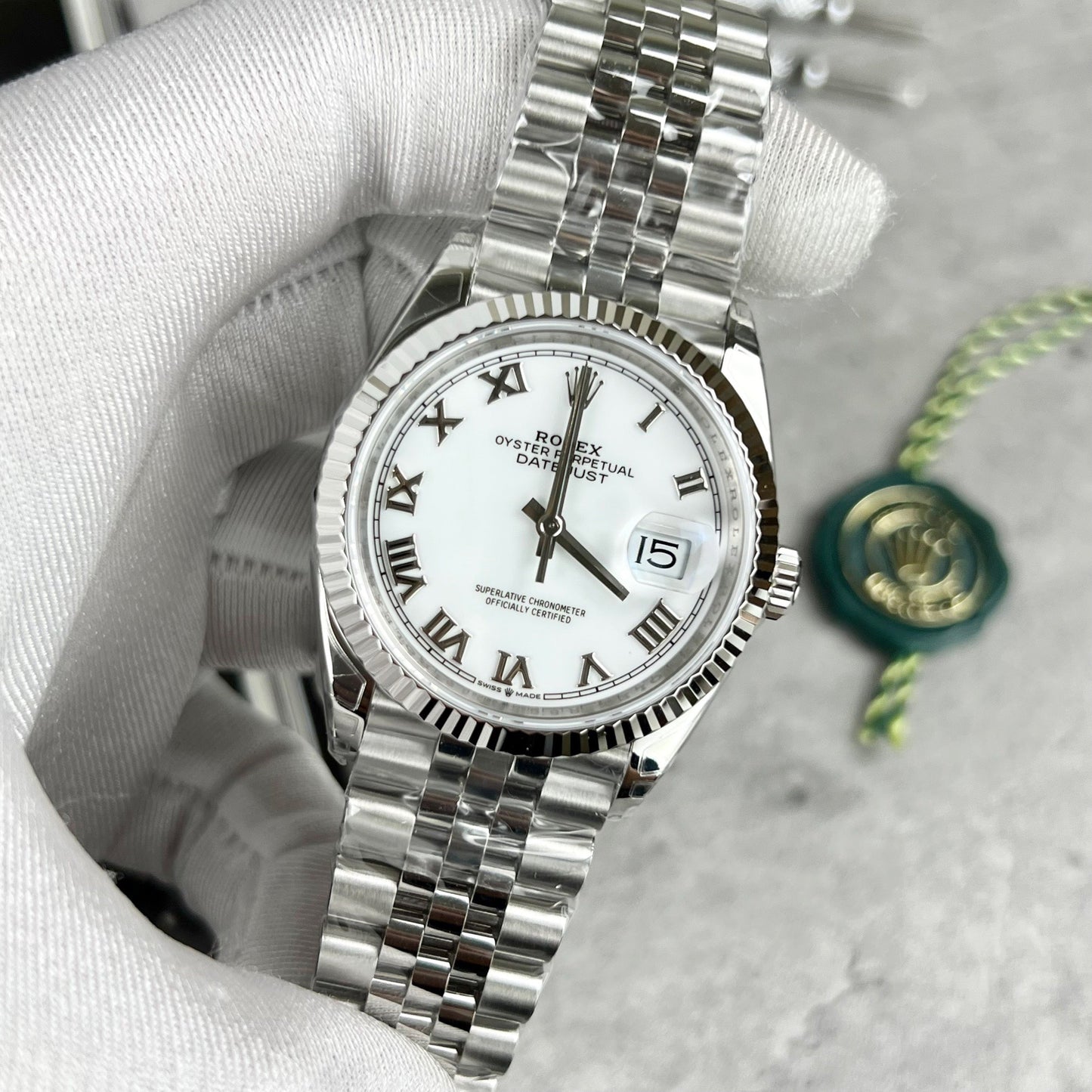 Replica Rolex Datejust M126234-0025 36MM 1:1 Migliore edizione VS Fabbrica in acciaio inossidabile