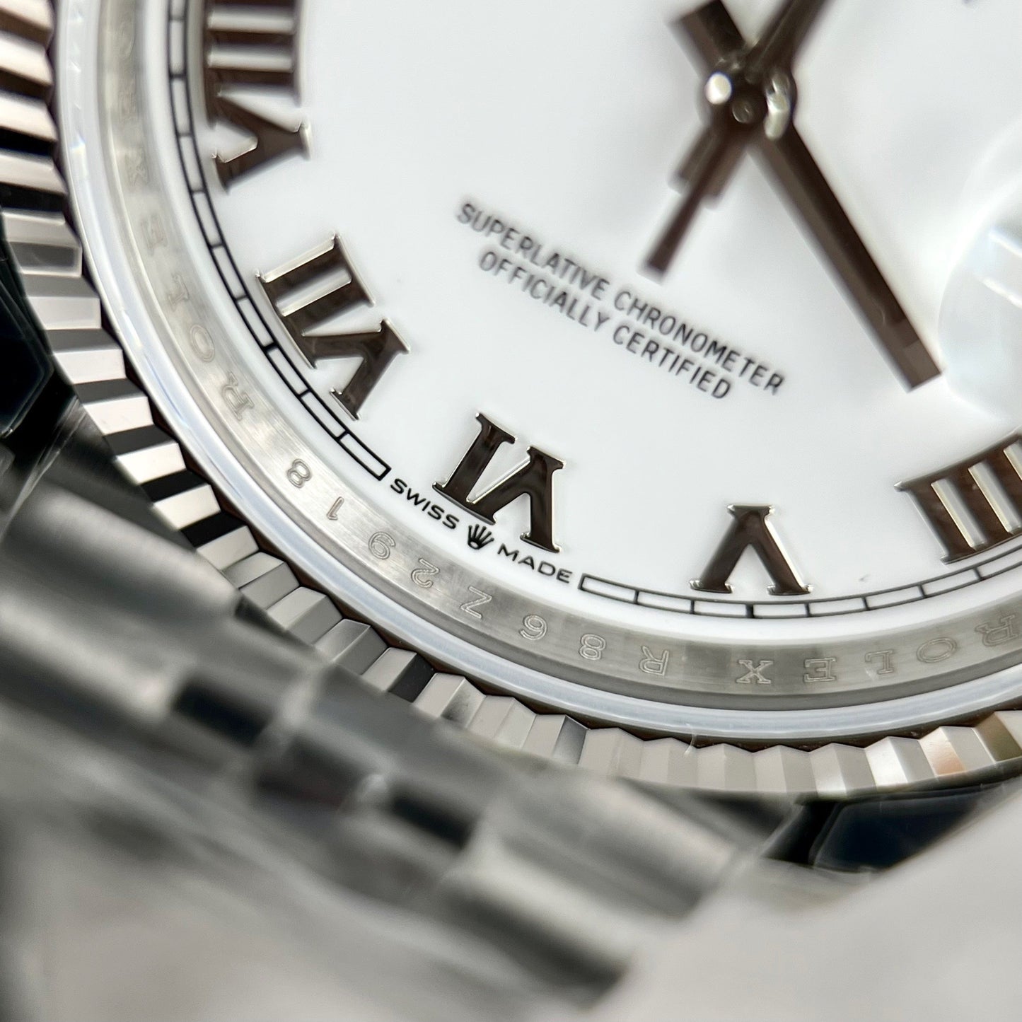 Réplica Rolex Datejust M126234-0025 36MM 1:1 Mejor Edición VS Factory Acero Inoxidable