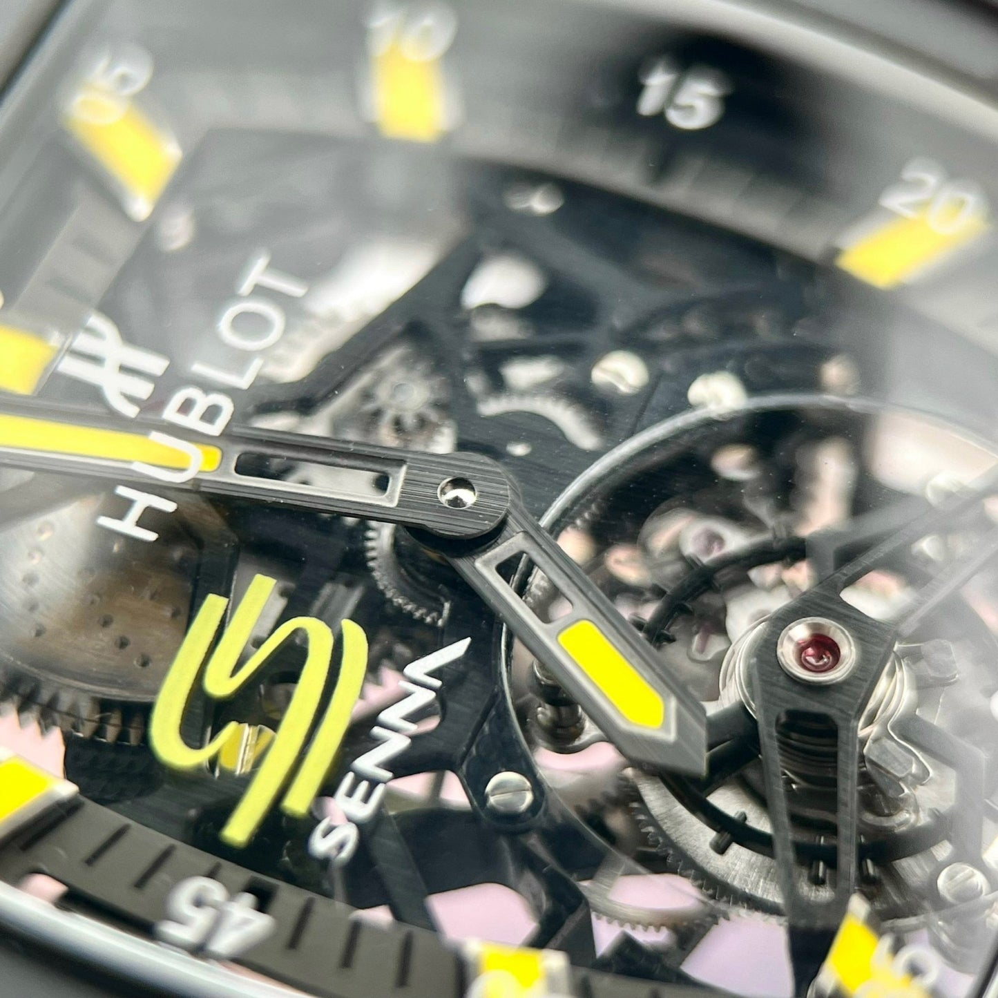 Réplica Hublot Masterpiece Tourbillon 906.ND.0129.VR.AES12 1:1 Mejor Edición PVD Negro Swiss HUB 9006