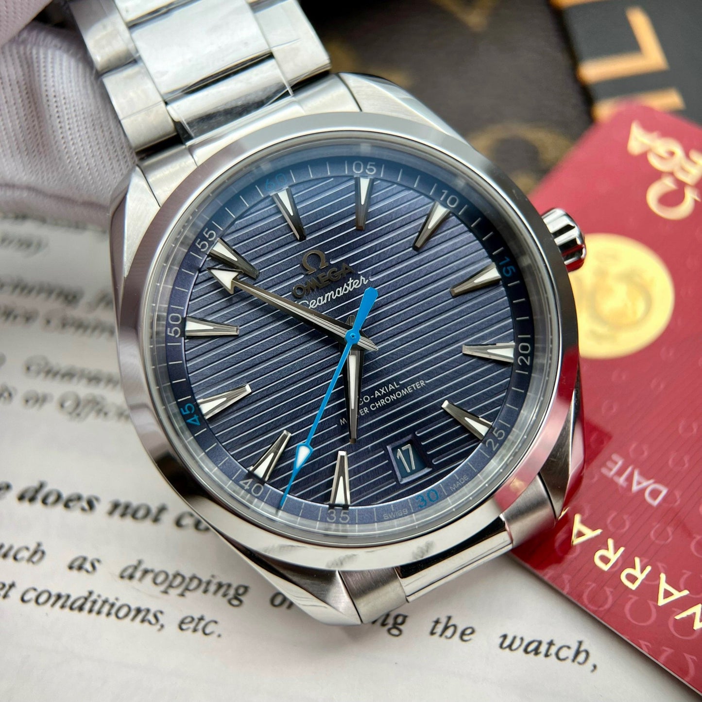 Omega Seamaster Aqua Terra 150M Chronometer 220.10.41.21.03.002 VS Factory 1:1 Best edition