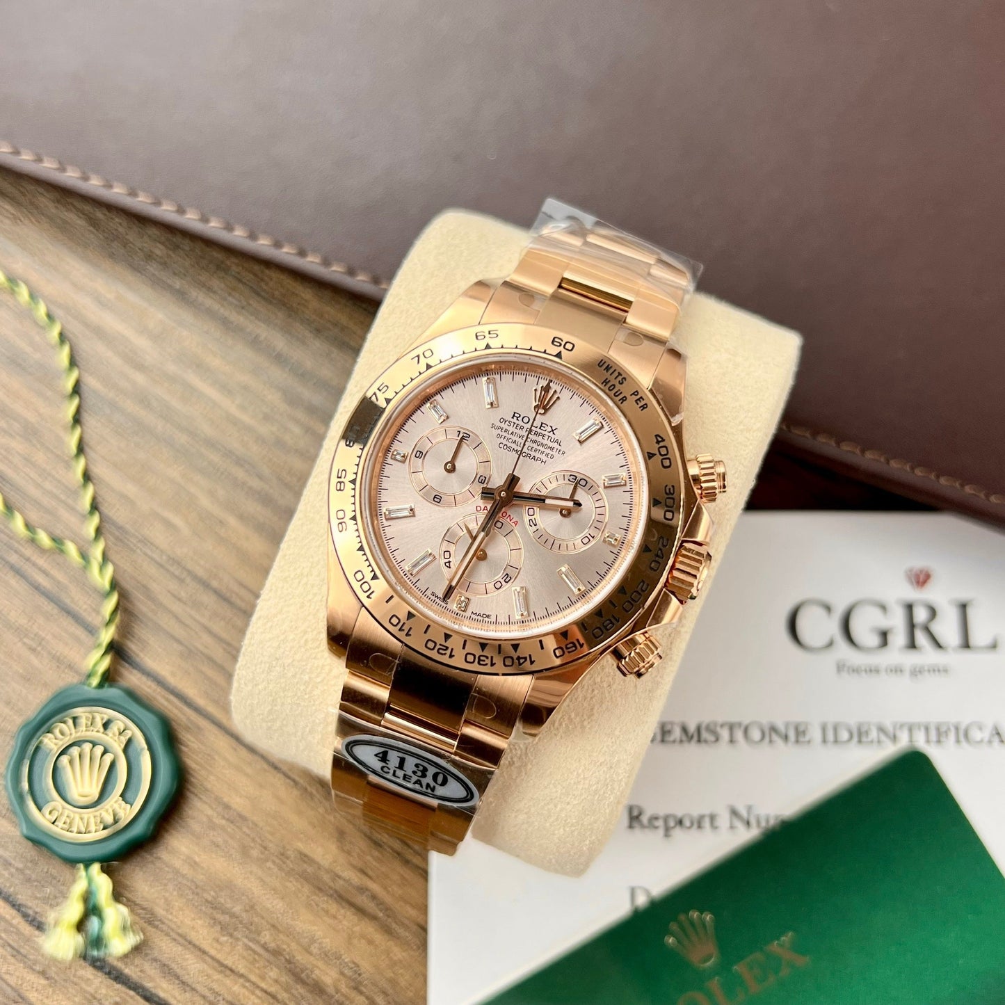 Rolex Cosmograph Daytona 40mm Everose gold 116505 1:1 Best Edition Clean Factory Newest Version