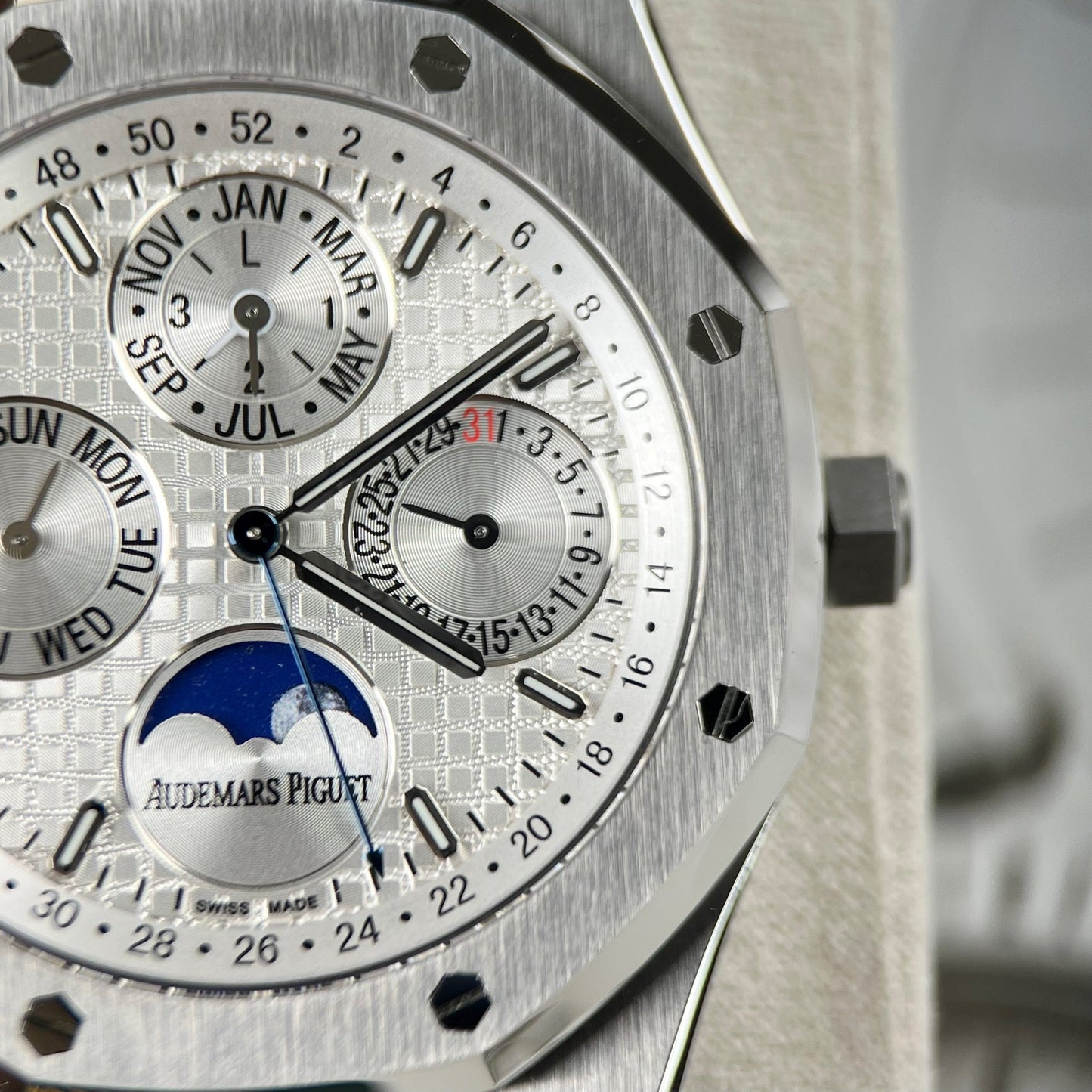 Audemars Piguet Royal Oak 26574ST.OO.1220ST.001 1:1 Best Edition APS Factory White Dial