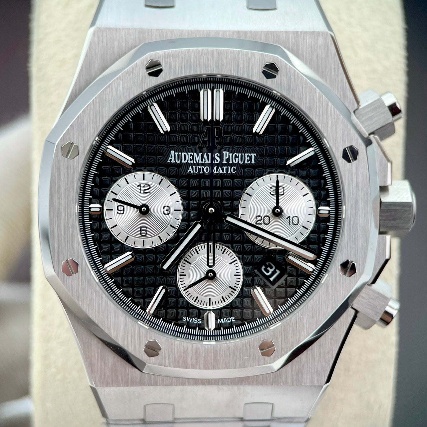 Audemars Piguet Royal Oak Chronograph 26331ST.OO.1220ST.02 OM Factory 1:1 Best Edition Swiss ETA7750