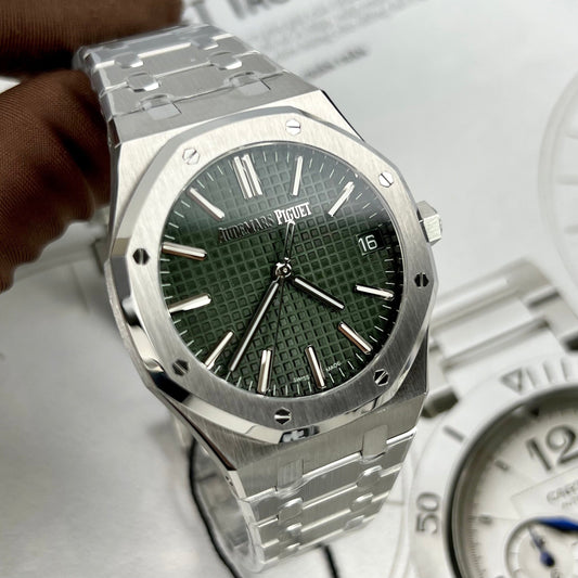 Audemars Piguet Royal Oak 15510ST.OO.1320ST.04 1:1 Mejor edición ZF Factory Green Dial Versión más reciente