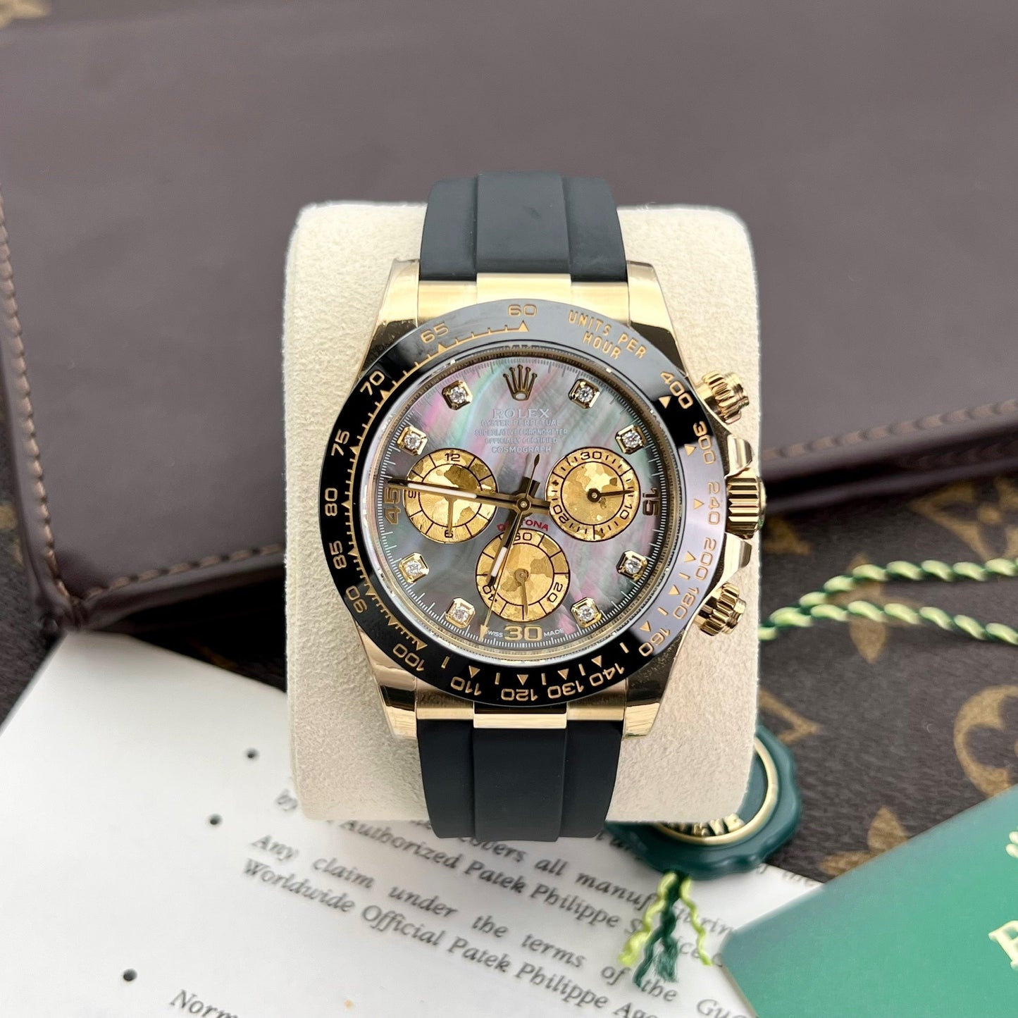 Rolex Daytona 116518 Mother of Pearl Black 1:1 best editon BT Factory