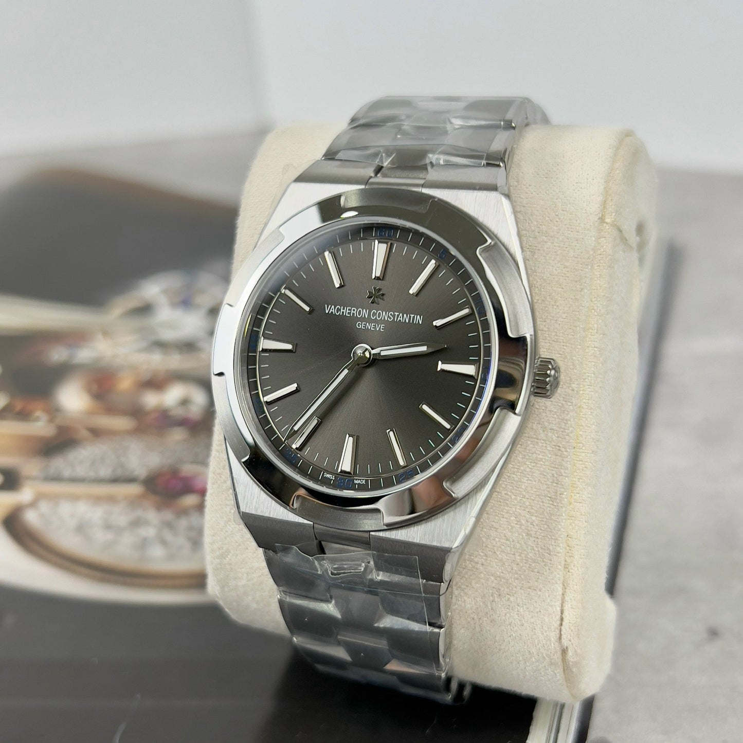 Vacheron Constantin Overseas 2000V/120G-B122 1:1 Best Edition XF Factory quadrante grigio versione più recente