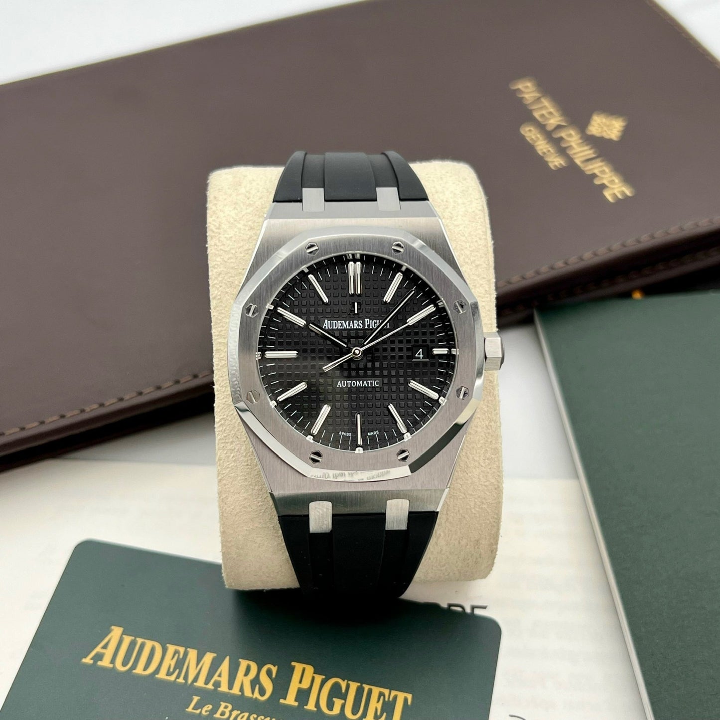 Audemars Piguet Royal Oak 15400 1:1 Best Edition APS Factory quadrante nero