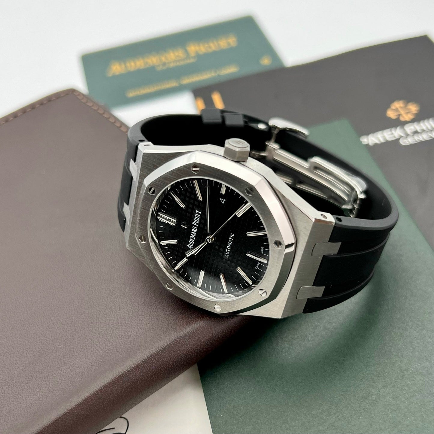 Audemars Piguet Royal Oak 15400 1:1 Best Edition APS Factory Black Dial