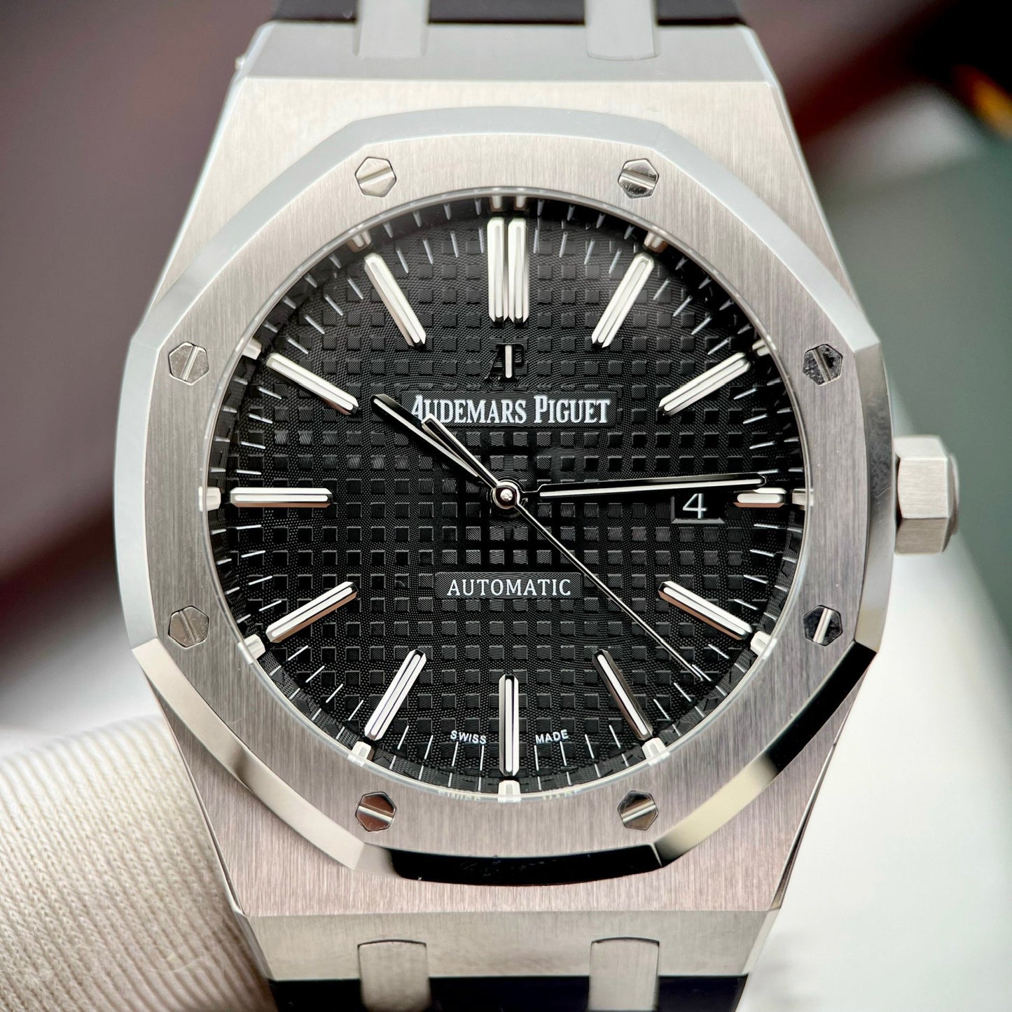 Audemars Piguet Royal Oak 15400 1:1 Best Edition APS Factory Black Dial