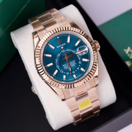 Rolex Sky Dweller M336935-0001 Everose oro V2 Miglior edizione 1:1 Noob Factory