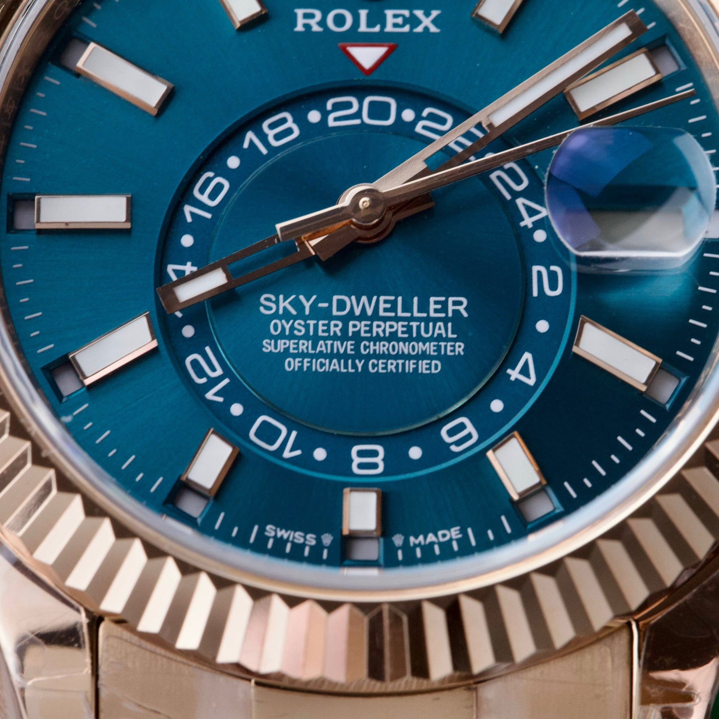 Rolex Sky Dweller M336935-0001 Everose gold V2 Best 1:1 Edition Noob Factory