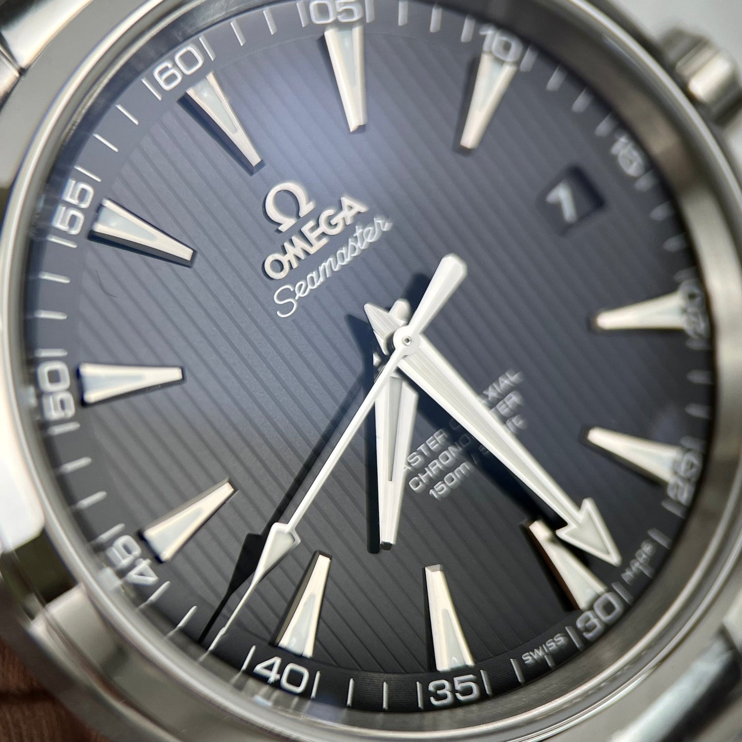 Omega Seamaster 220.10.41.21.01.001 1:1 Best Edition VS Factory quadrante nero versione più recente