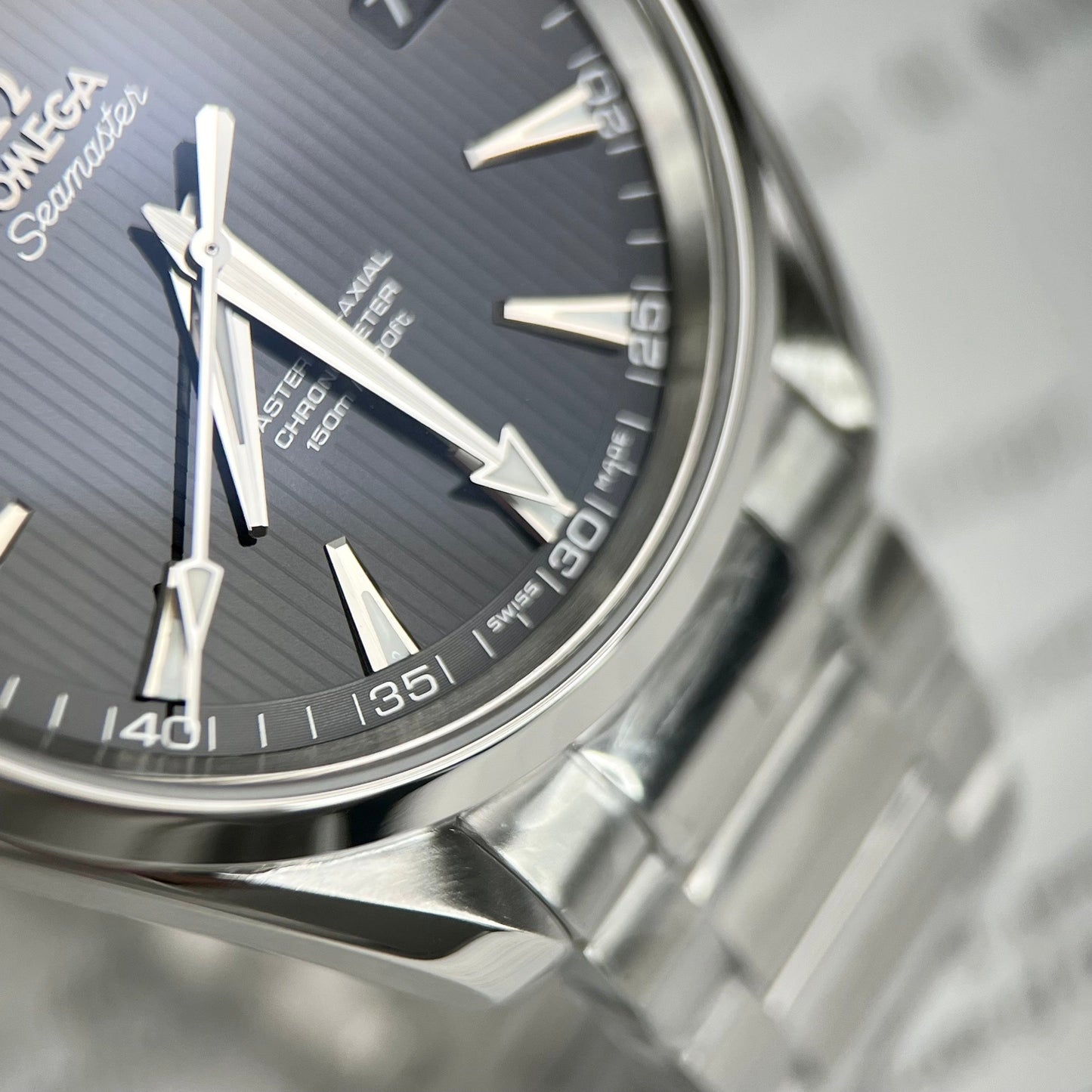 Omega Seamaster 220.10.41.21.01.001 1:1 Best Edition VS Factory quadrante nero versione più recente