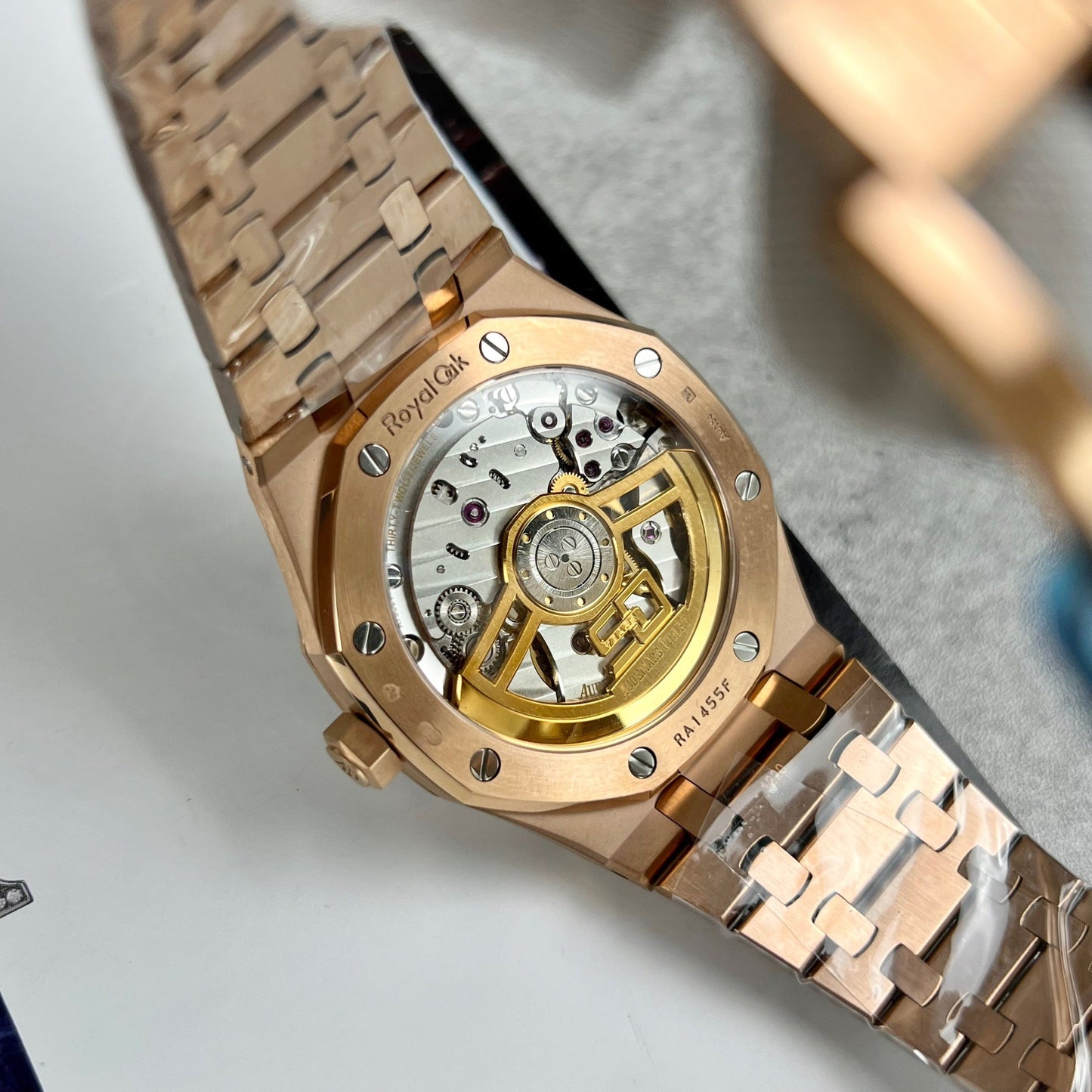 Audemars Piguet Royal Oak 15510 1:1 Best Edition APS Factory Blue Dial rose gold