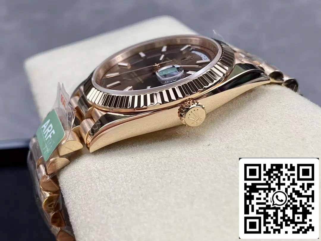 Rolex Day Date 40 M228235-0053 Chocolate Dial 1:1 Best Edition AR Factory 3255 Movement