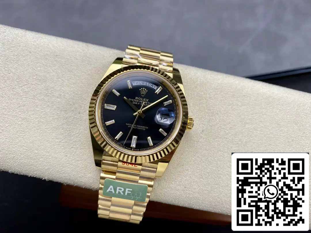 Rolex Day Date 40 M228238-0004 Black Dial 1:1 Best Edition AR Factory 3255 Movement