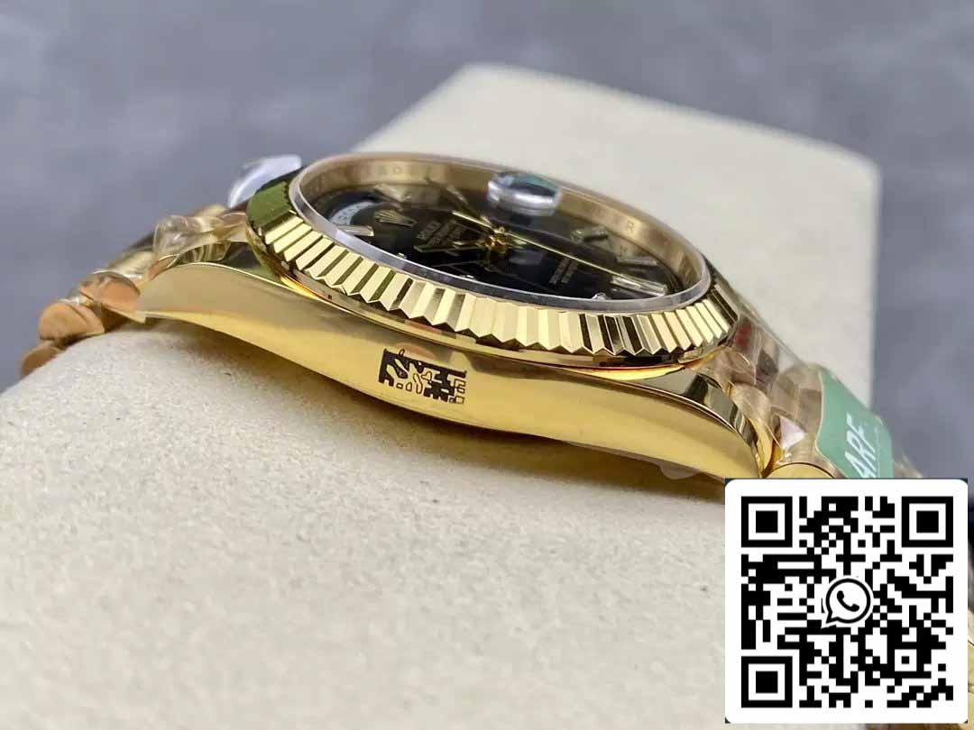 Rolex Day Date 40 M228238-0004 Quadrante nero 1:1 Best Edition AR Factory 3255 Movimento