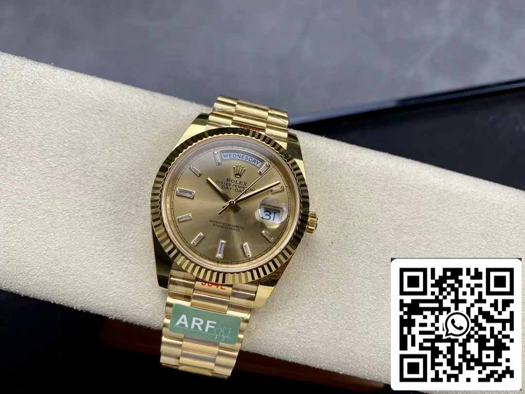 Rolex Day Date 40 M228238-0005 Yellow Gold Dial 1:1 Best Edition AR Factory 3255 Movement